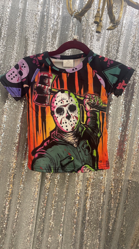 Short sleeve Jason Shirt Halloween