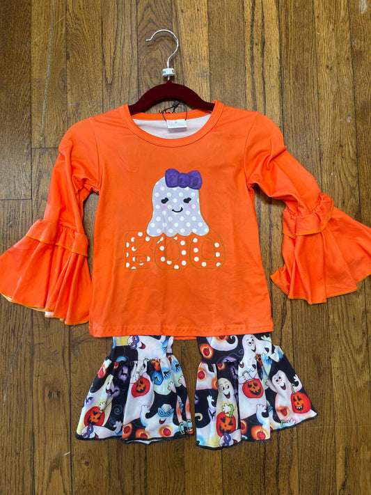 BOO Ghost Long Sleeve Belles Set Halloween