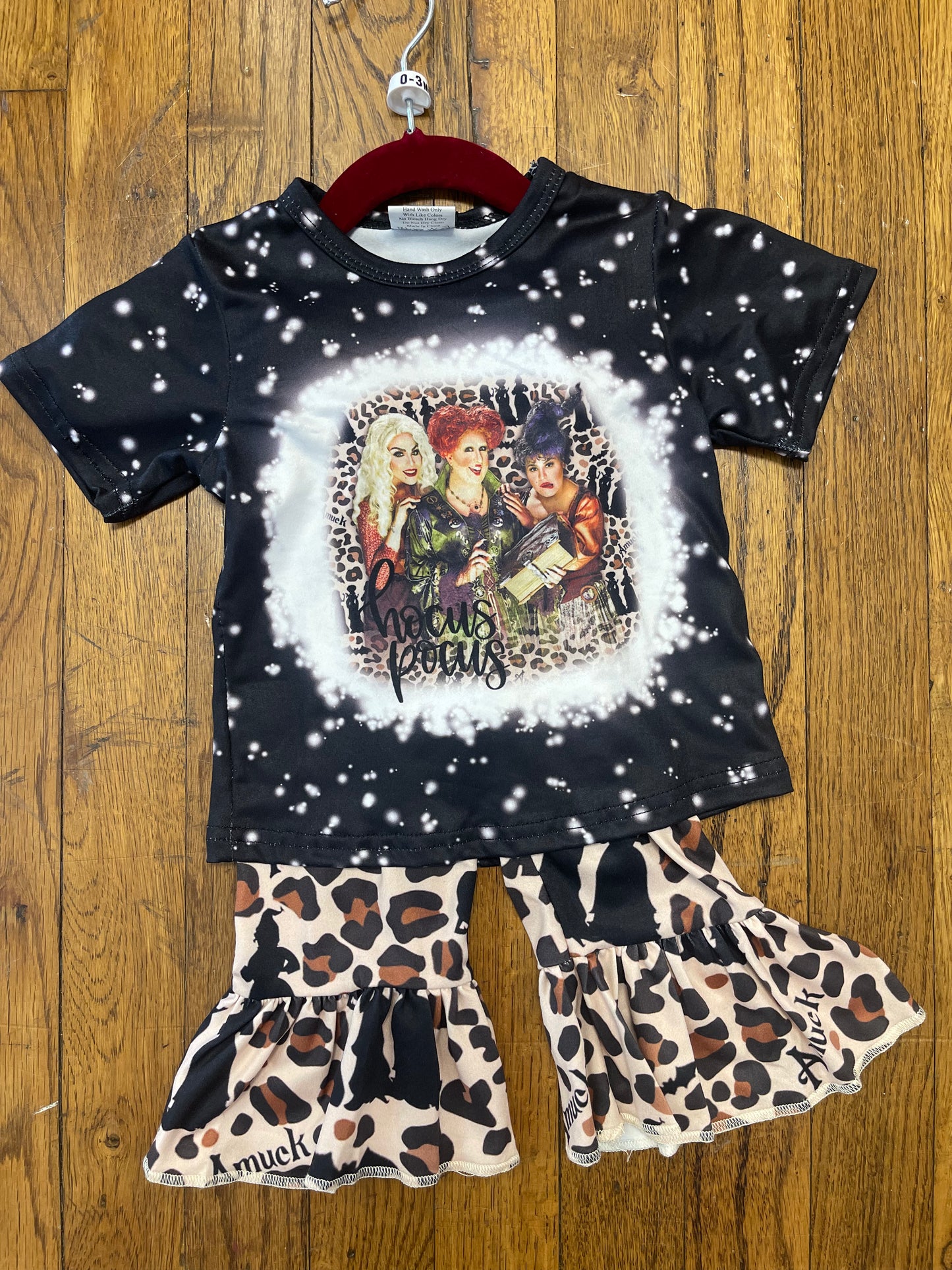 Hocus Pocus Cheetah Print Belles Set Halloween