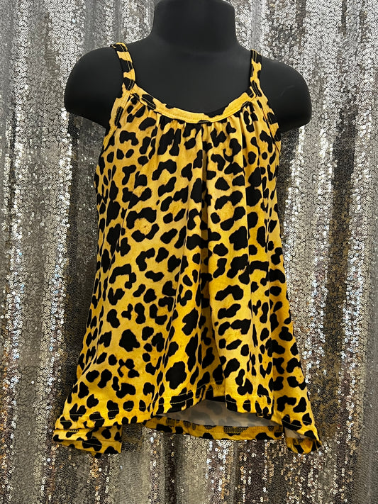 Cheetah Print Tank Dress