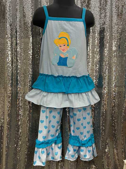 Cinderella Tank Top Pajama Set