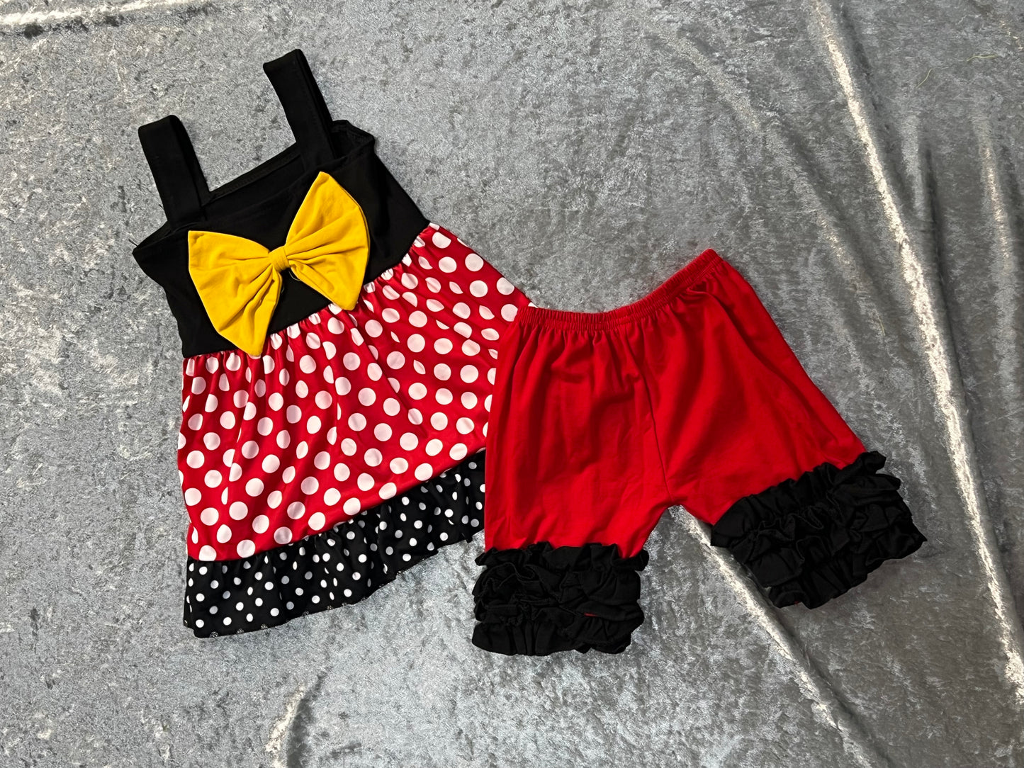 Minnie Mouse Tank Dress w/ Shorts