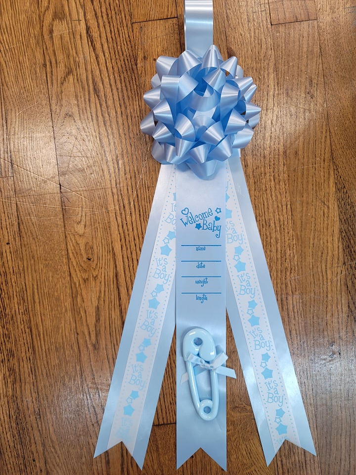 New Baby Welcome Ribbon
