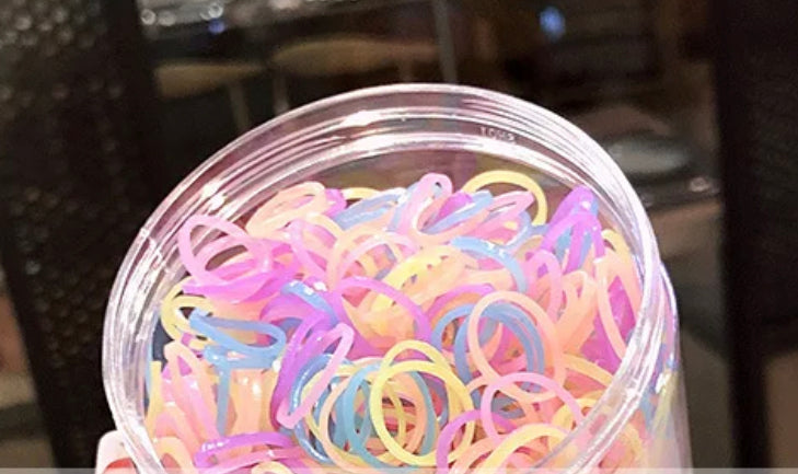 No Damage Elastic Hair ties 1000 pieces