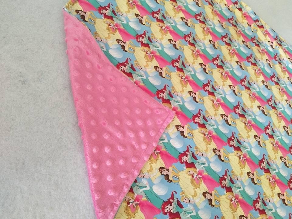 Disney Princess Minky Blanket