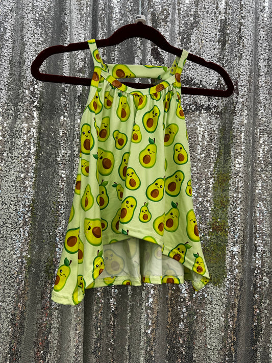 Avocado High Low Tank Top Dress