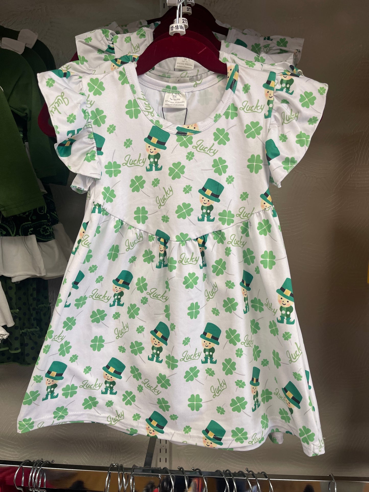 St. Patrick's Day Lucky Leprechaun Dress