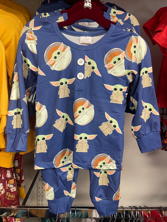 Baby Yoda Pajama Set
