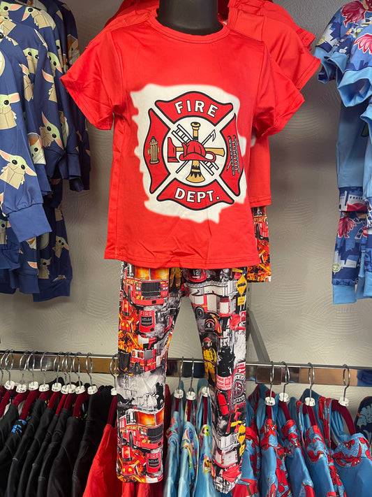 Fire Department Pant Set