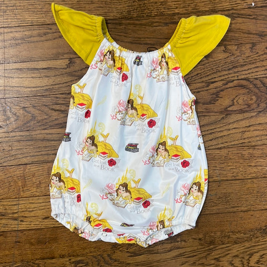 Belle Gets Lost in a Book Romper