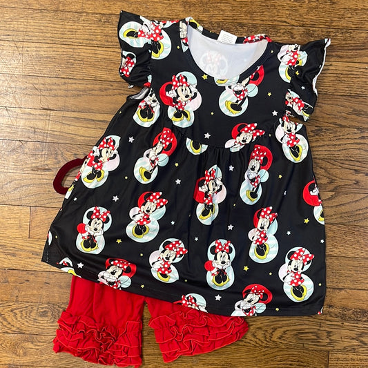 Minnie Mouse Shorts Set